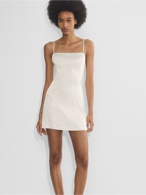 Aritzia Sunday Best Satin Mini Dress